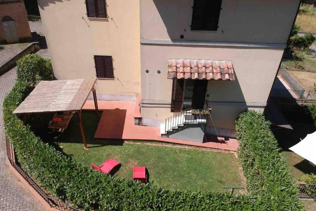 Ferienwohnung Casazappa - In Centro A Piedi, Parcheggio E Giardino Privato Siena Exterior foto